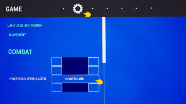 Tutorial - Prefered Item Slots