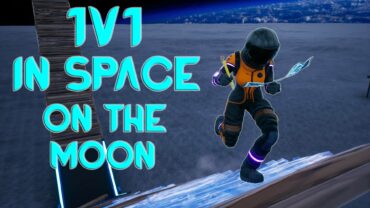 1V1 in space - On the Moon