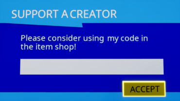 Support a Creator Sign