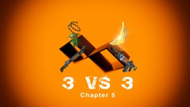 🪓3 vs 3 CHAPTER 5 BUILD FIGHT🔨