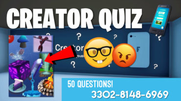 Creator Quiz 50 QUESTIONS