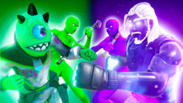 Green VS Purple GO GOATED