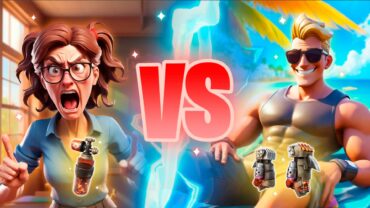 🏛 SCHOOL VS SUMMER 🌴 [RED VS BLUE🔴🔵]