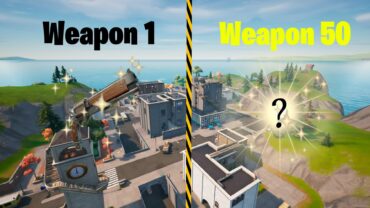 Gun Game At Tilted Towers 🤩