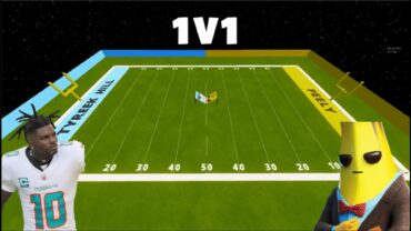 🏈Tyreek Hill vs Peely 1v1🍌