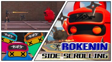 SAVE ROCKET NINJA - Side Scrolling-🥷