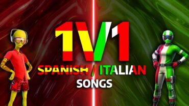 1vs1 ⚡ Spanish 🇪🇸 & Italian 🇮🇹 Songs
