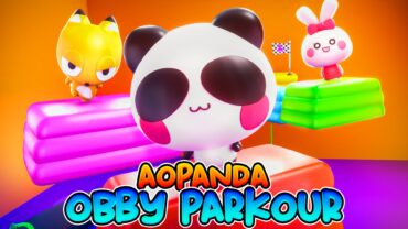 AOPANDA OBBY PARKOUR🐼