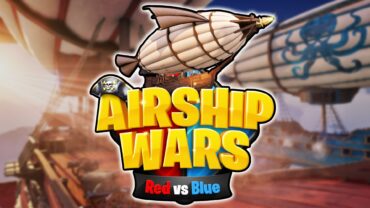 AIRSHIP WARS! RED VS BLUE🔴🔵