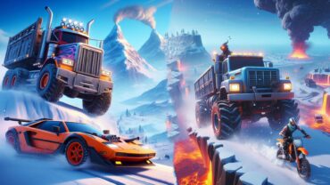 Icy Bumper Cars and Trucks Bikes Ballers