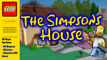LEGO 🏡 The Simpsons House 🏡Gun Game