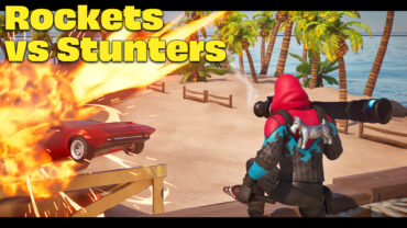 Tropical Rockets vs Cars!