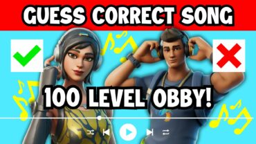 NAME THAT TUNE 🎵 100 LEVEL OBBY 🌟