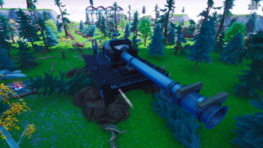 Tank in Forest