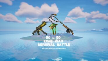 🥊50 VS 50 ZONE WAR SURVIVAL BATTLE🥊